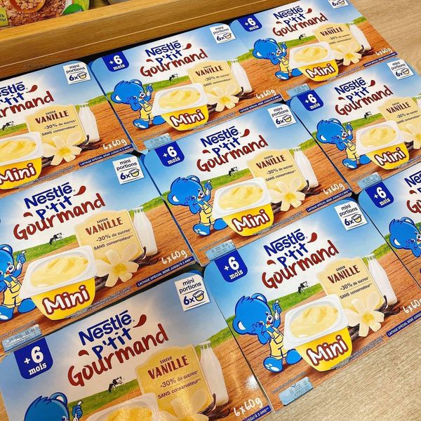 Váng sữa Nestle Pháp lốc 6 hộp