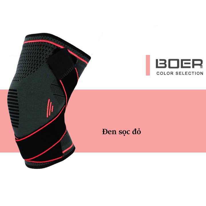 Đai hổ trợ đầu gối Boer 7721 (1 đôi)