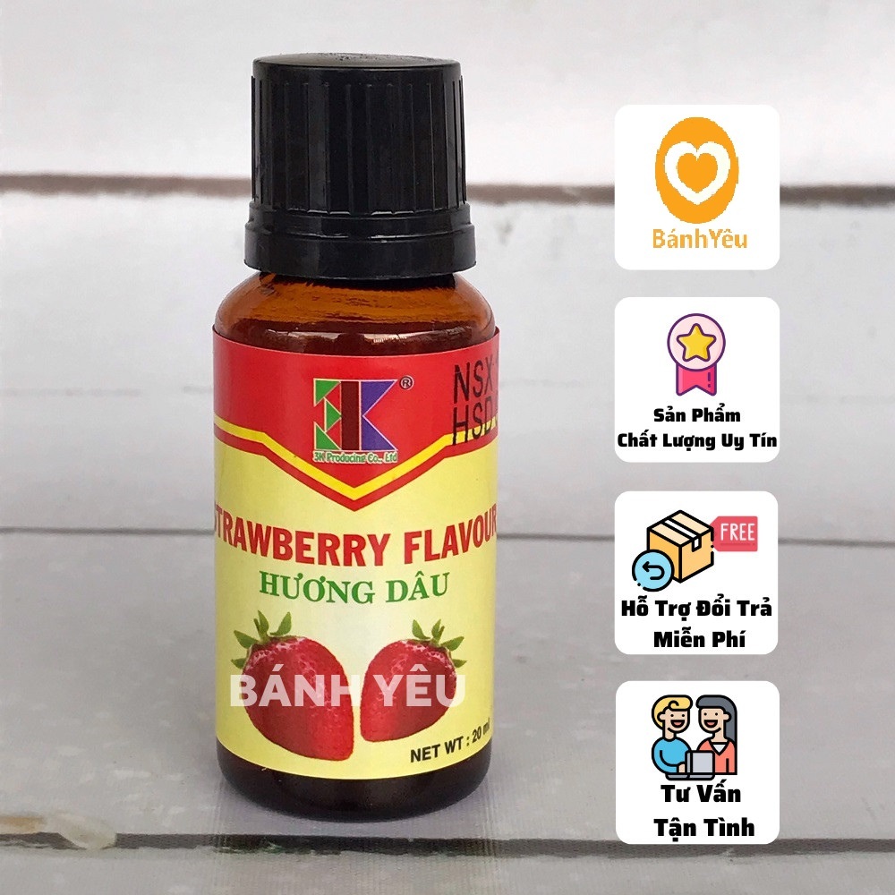 Hương Dâu hiệu 3K 20ml
