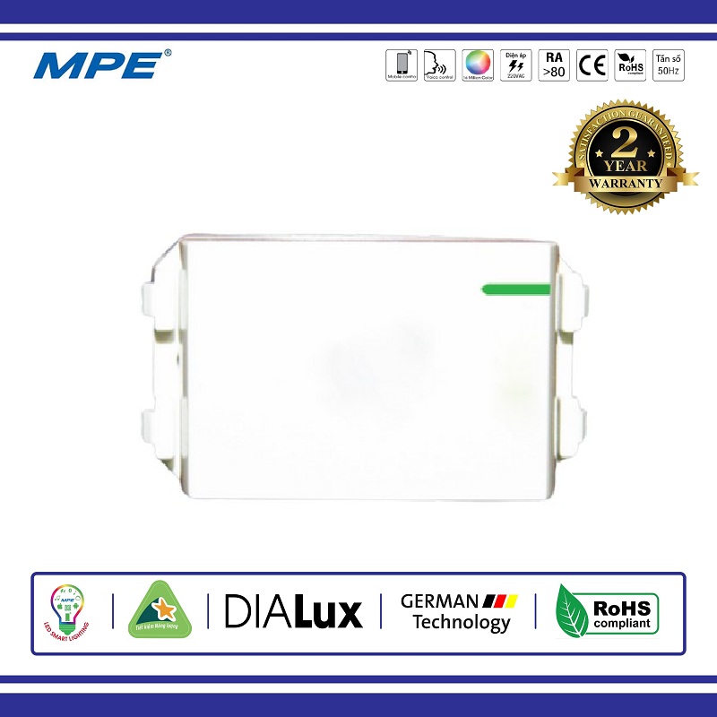 Công tắc 1 chiều vặn vít a50-a60 mpe