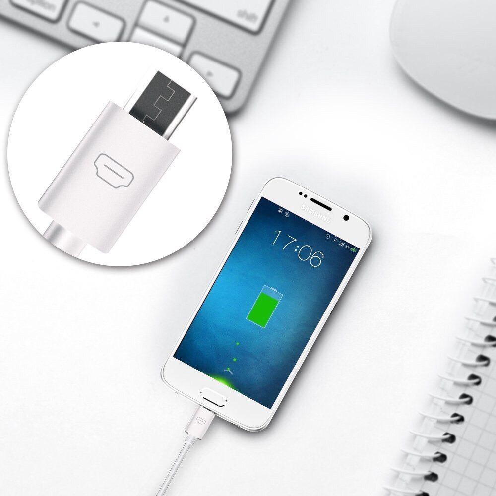 Cáp Lighting/Micro USD Dài 1M - Sạc điện thoại Android Micro usb sạc rất nhanh