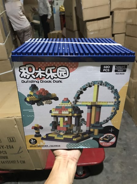 [HCM]BỘ LEGO 520 CHI TIẾT CHO BÉ