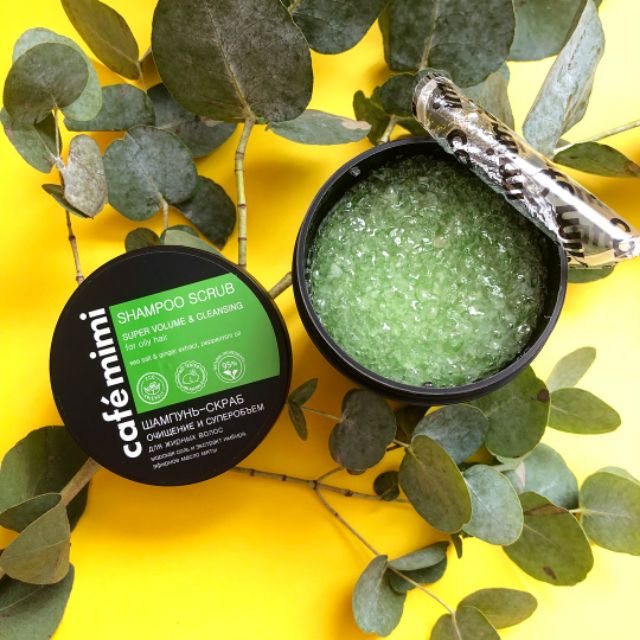[HCM]Tẩy da chết cho da đầu Shampoo Scrub Super Volume Cafe Mimi