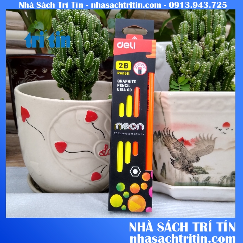 VIẾT CHÌ ĐEN DELI 2B/HB