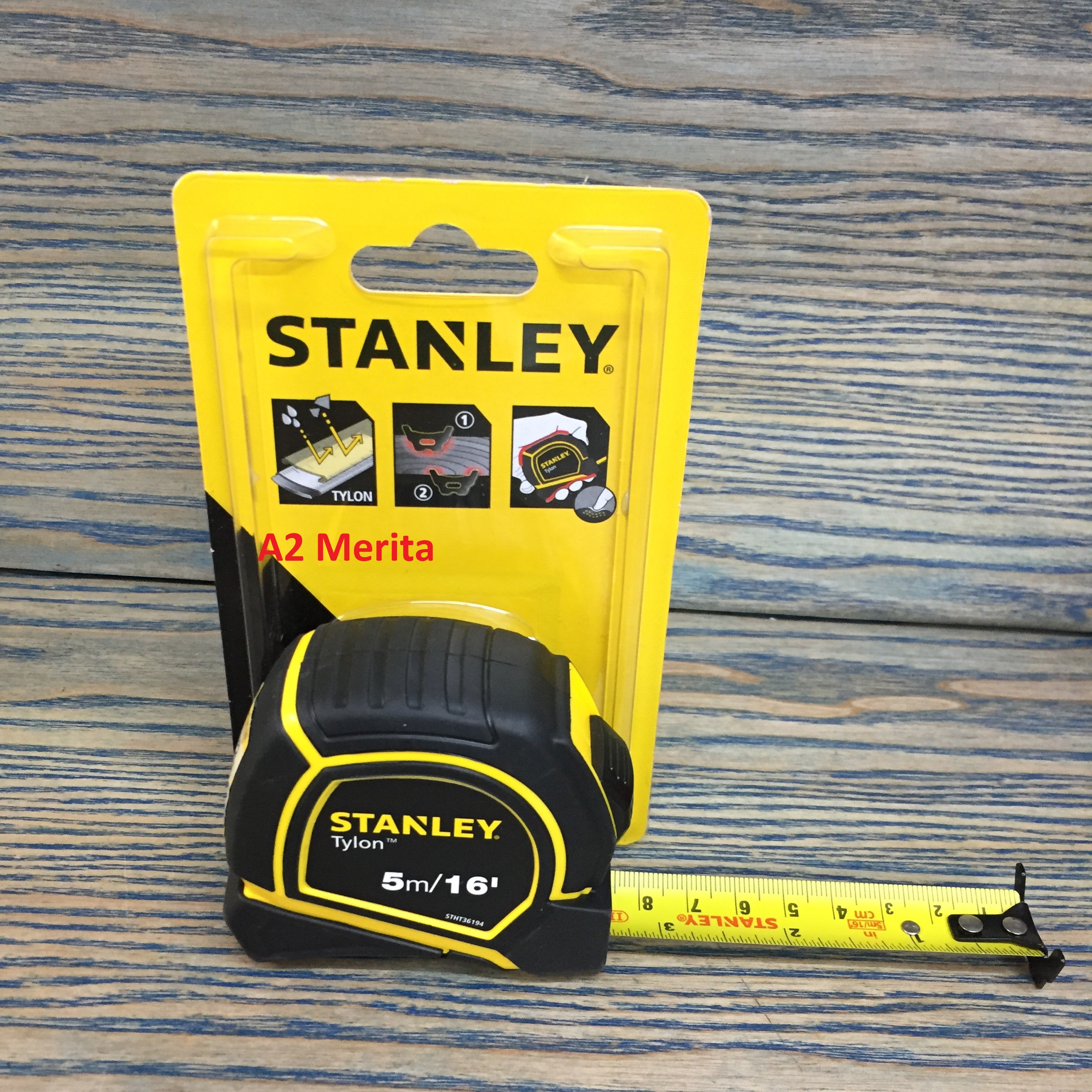 Thước cuộn tylon 5m/16mm stanley stht36194