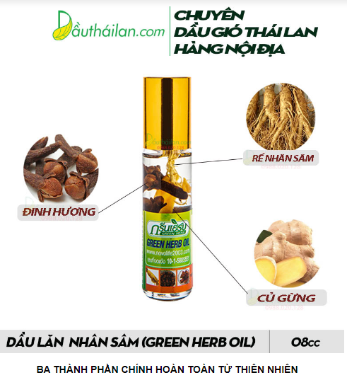 DẦU SÂM THÁI LAN LỐC 12 CHAI