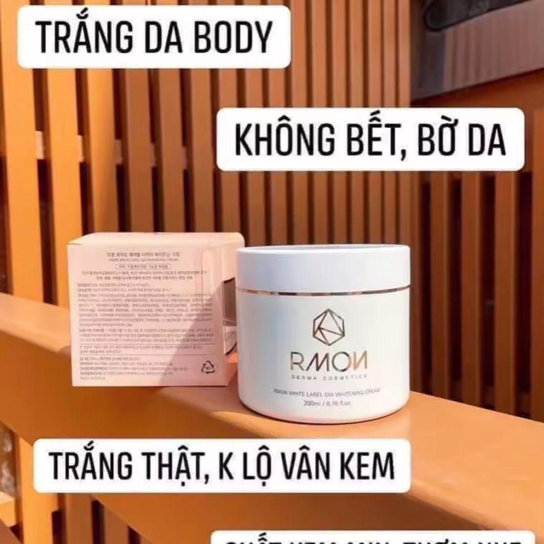 Kem Body Remon Ủ Trắng Da