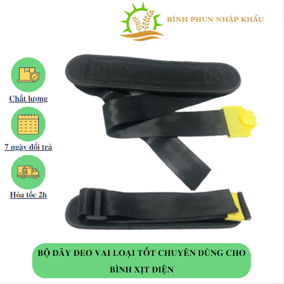 Bộ dây đeo vai loại tốt chuyên dùng cho bình xịt điện, bình phun thuốc trừ sâu