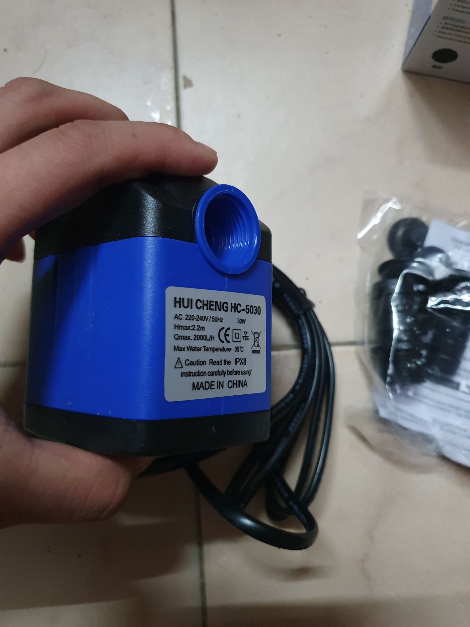 Bơm quạt điều hòa hới nước 30w