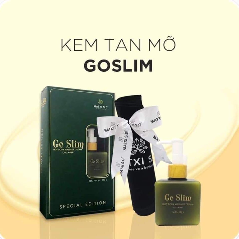 KEM TAN MỠ GOSLIM (Tặng kèm đai nịt bụng)
