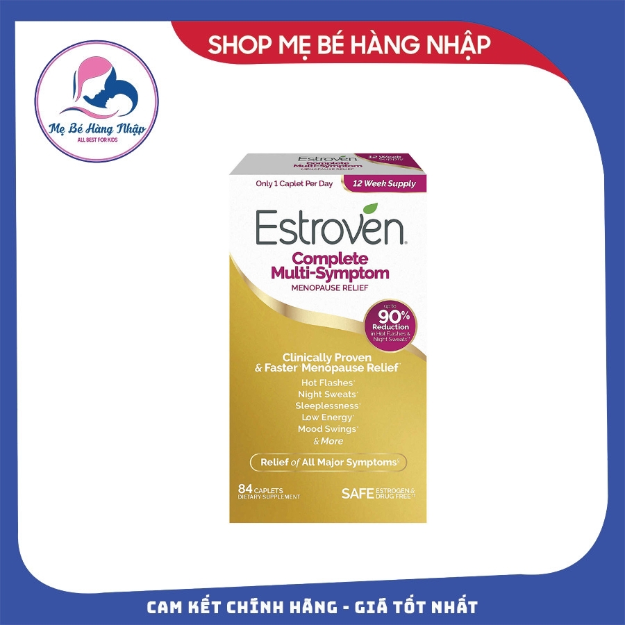 Viên uống bổ sung nội tiết tố estroven mỹ 84 viên