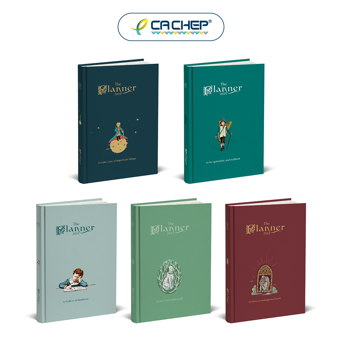 Cá Chép - Sổ tay Cá Chép - The Planner 2024 (Lựa chọn theo chủ đề)