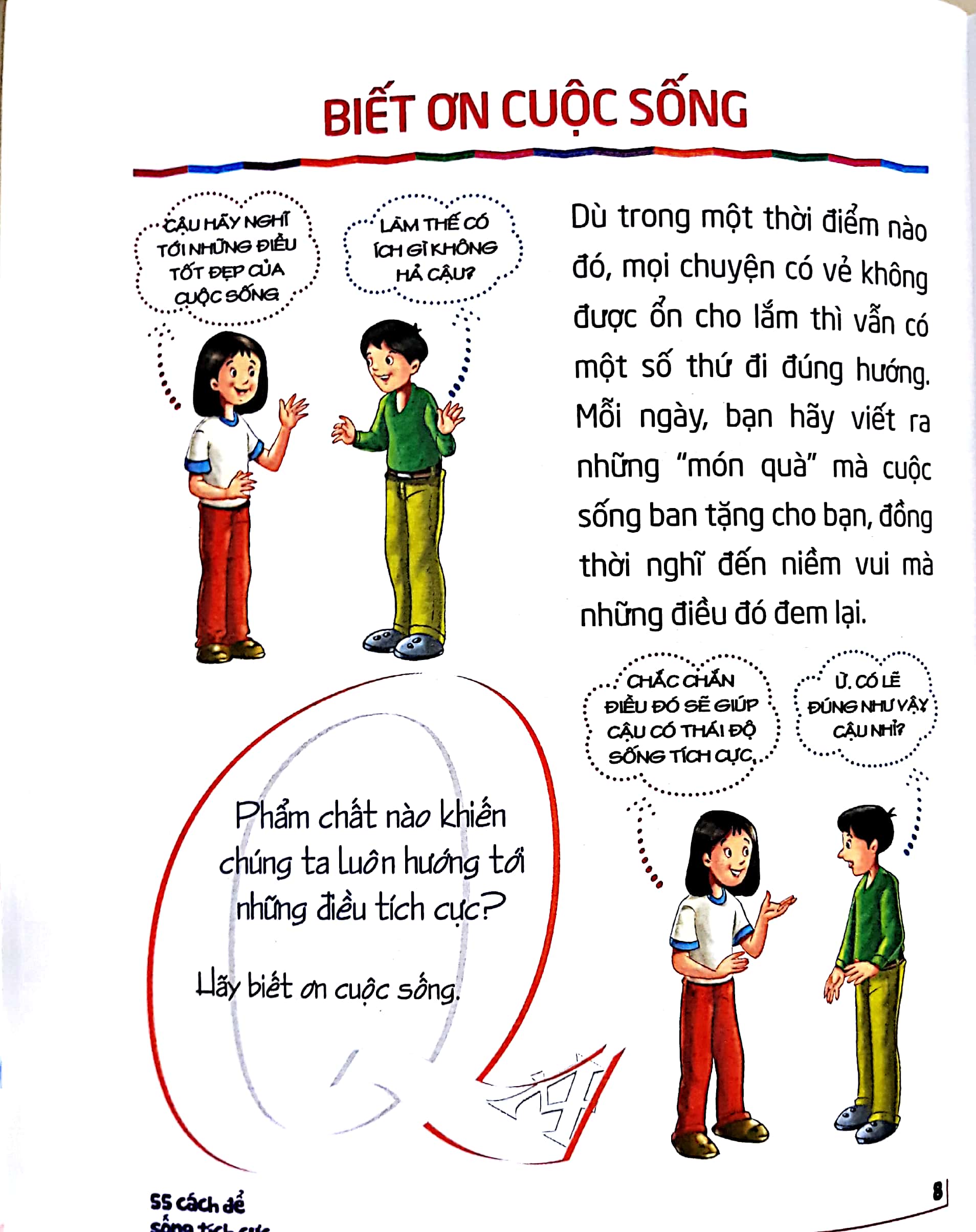 Sách Fahasa - 55 Cách Để Sống Tích Cực