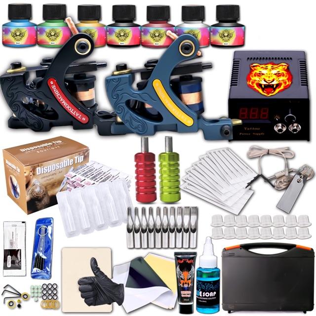Bộ Máy Xăm Hình Tattoo 22 Chi Tiết 2 Máy MACHINE
