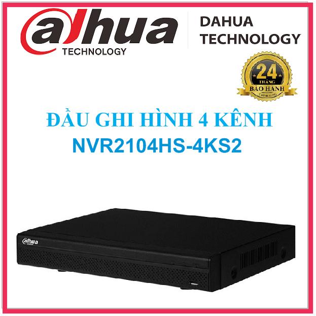 Đầu ghi hình 4 kênh-NVR2104HS-4KS2