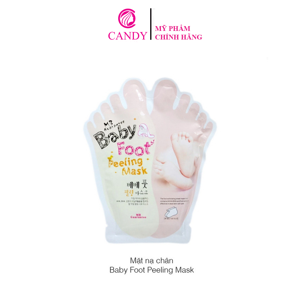 Mặt Nạ Ủ Da Chân Baby Foot Peeling Mask 25g 1 miếng