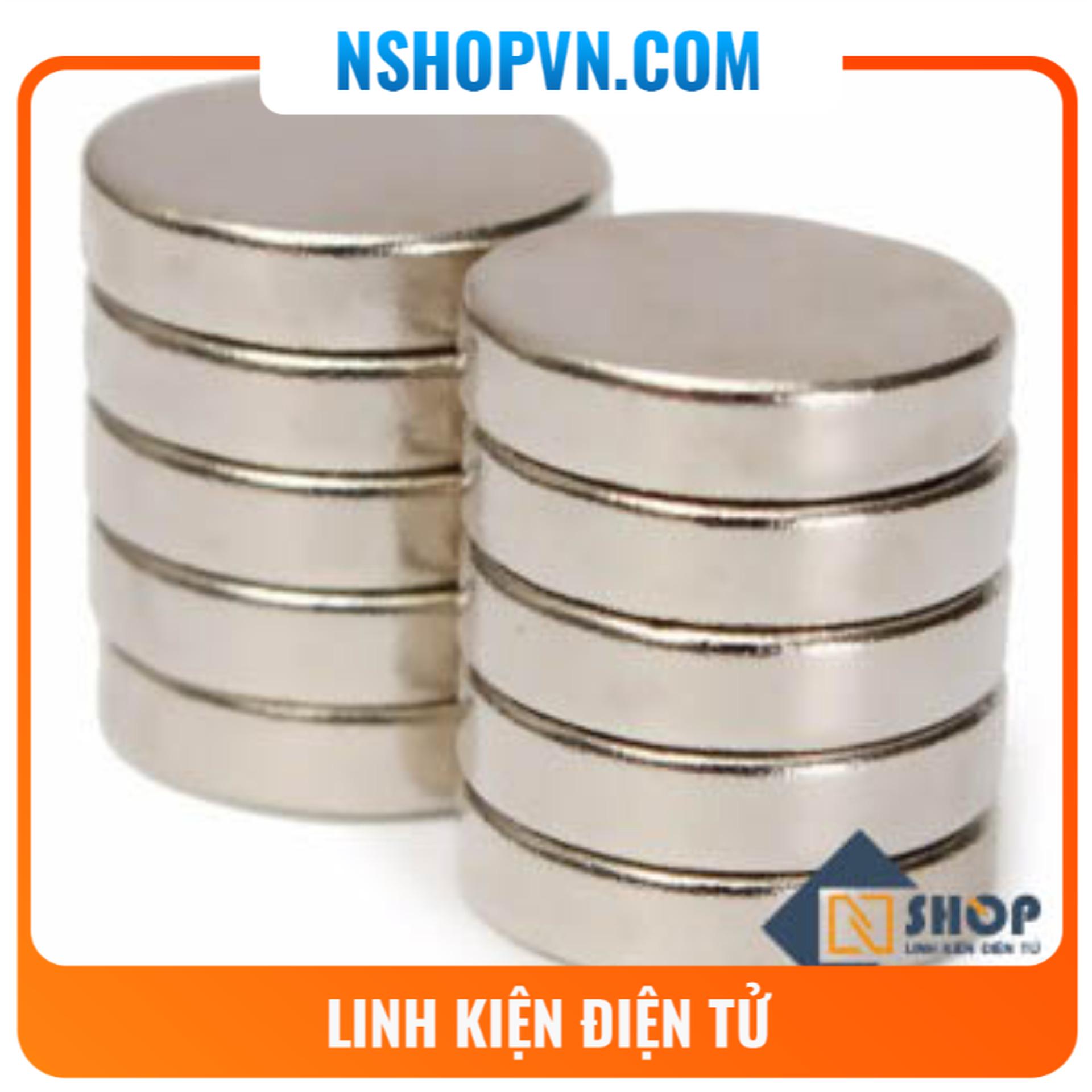 4 Nam châm đất hiếm 12x3mm