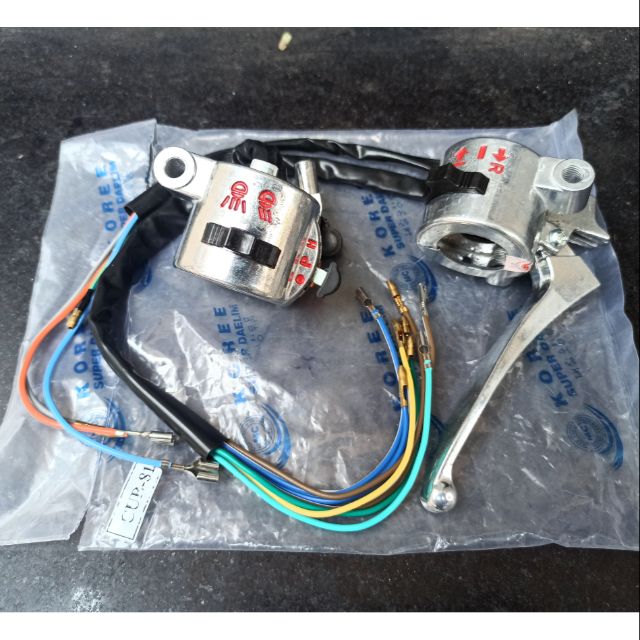 Bộ cùm cub 81 82 có đề và không đề kèm tay phanh