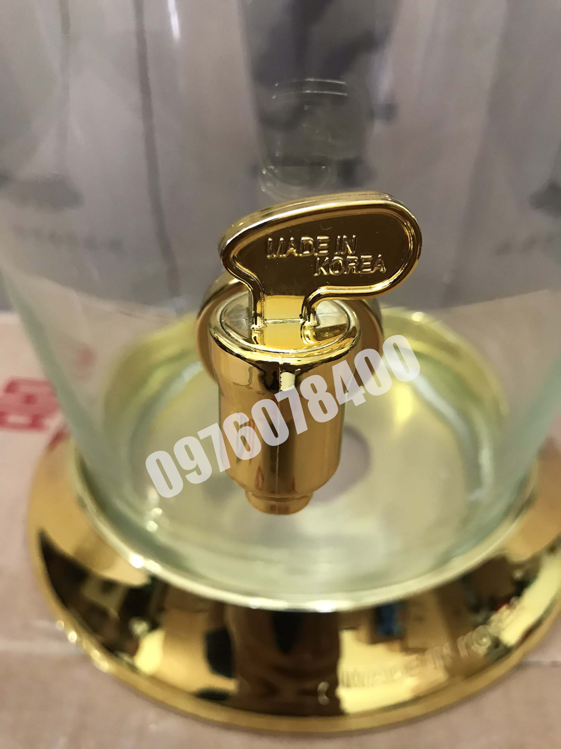 Bình Ngâm Rượu Hàn Quốc Yongcheon 10.5 Lít (Có Vòi)