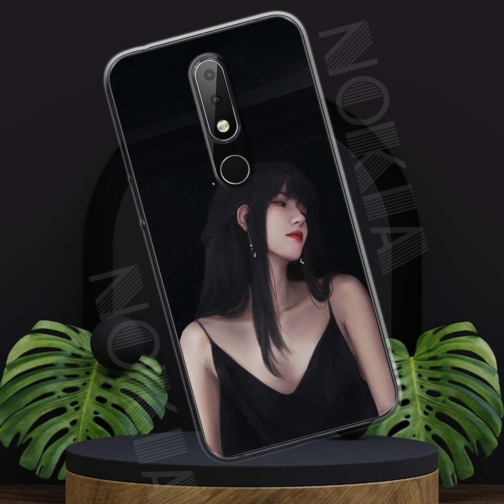 Ốp lưng Nokia 6.1 Plus mẫu BST Cô gái dễ thương TPU