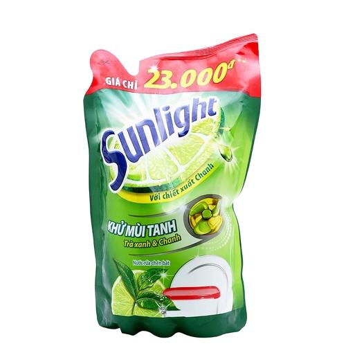Nước rửa chén Sunlight Trà Xanh, túi 750g