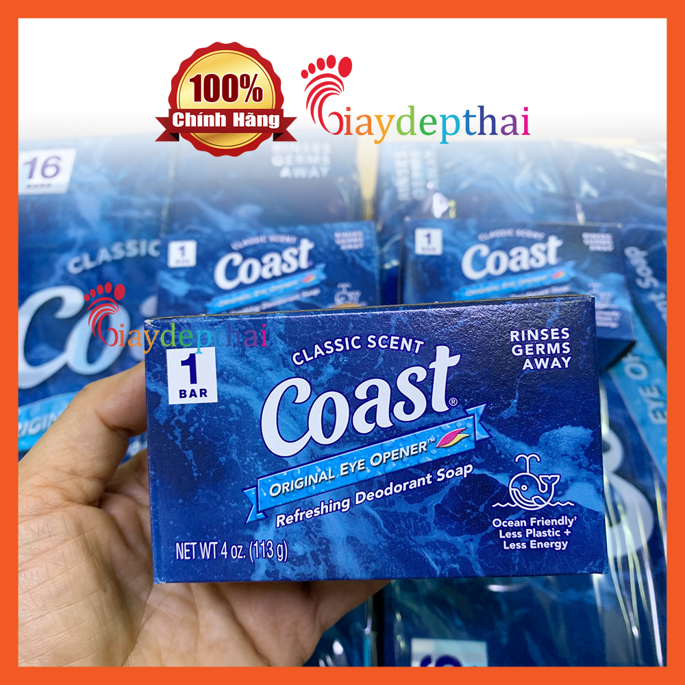 Xà bông cục Coast hàng chính hãng Mỹ 113g