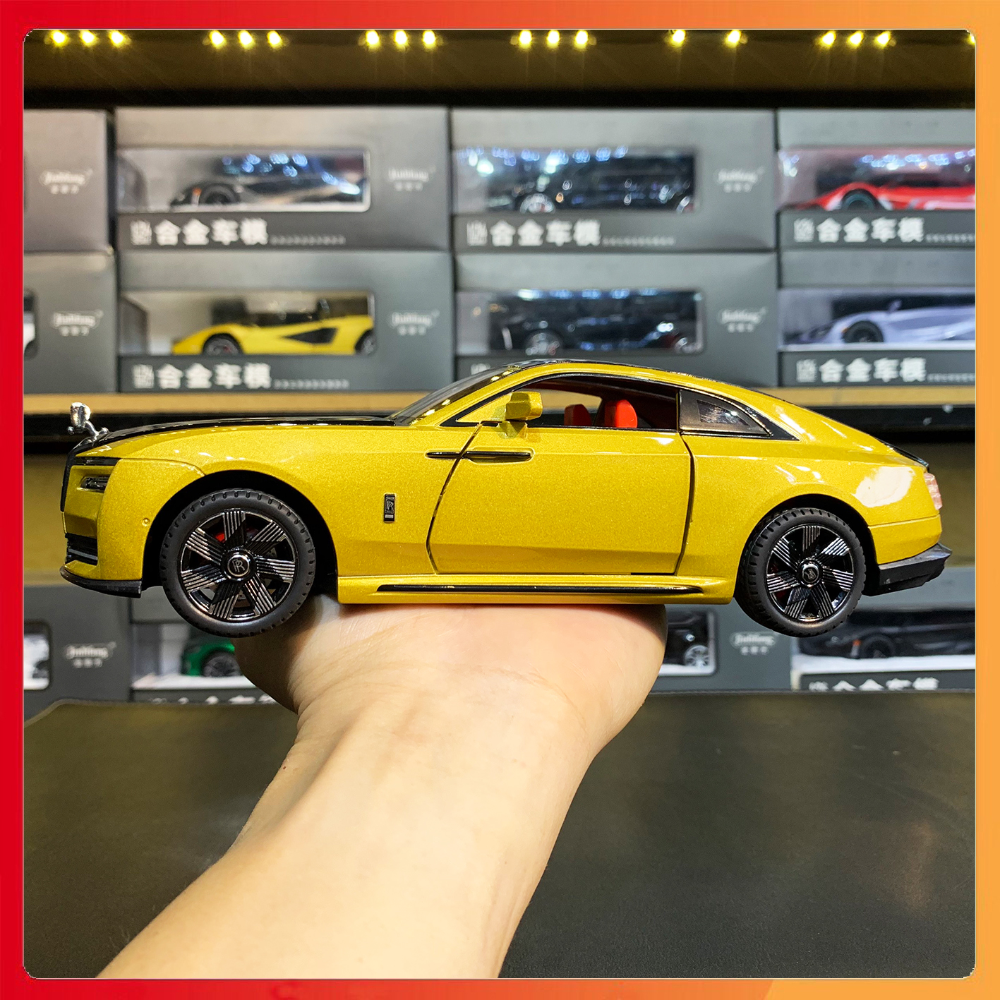 Mô hình xe Rolls Royce Spectre tỉ lệ 1:24 Newao