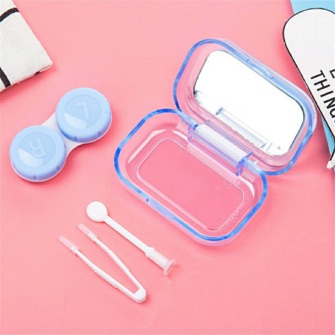 Hộp đựng lens, kính áp trồng cute