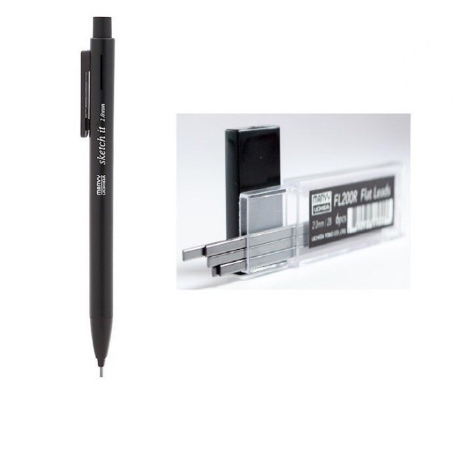 [SUGI ART SHOP] Ruột chì dẹp 2.0mm, Ruột chì dẹp 2.0mm