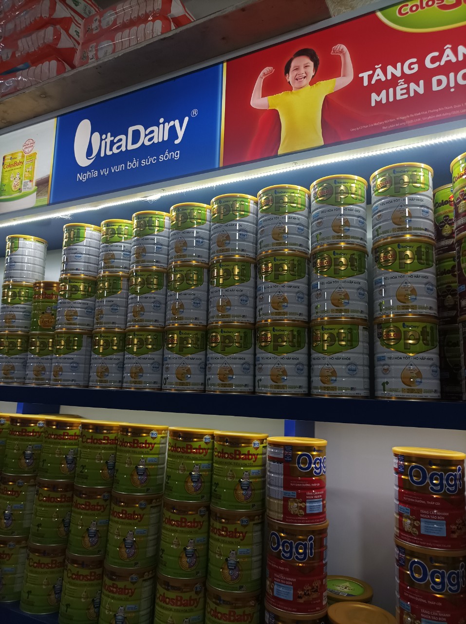 Sữa bột Colosbaby Gold 1+ 800g ( Date mới - Có mã QR tích điểm)