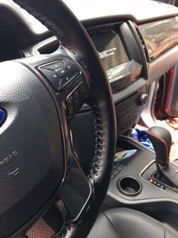 Bọc cần số Ford Ranger WT, XLS, XLT - AT 2014 - 2018