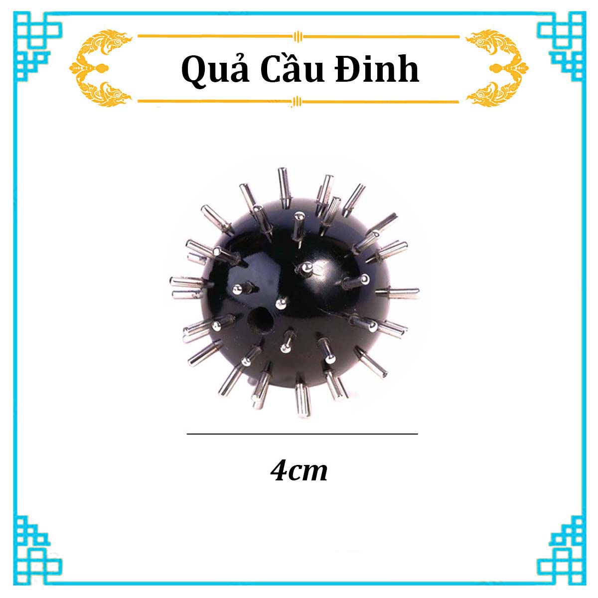 Quả Cầu Đinh Inox Massage - Dụng Cụ Diện Chẩn LOẠI 1 ( Massage xoa bóp bấm huyệt, Điện Chấn Thư Giãn gân cốt,...)