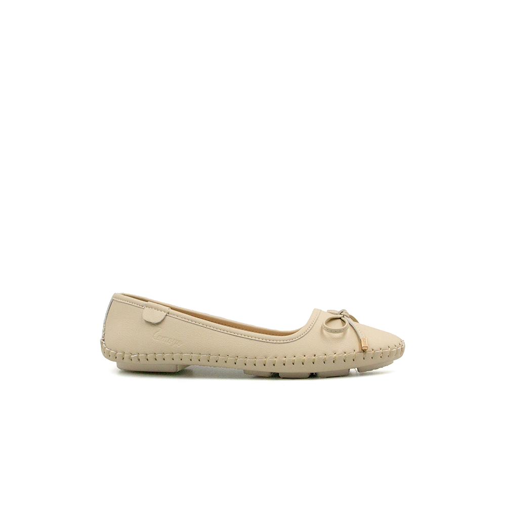 SIÊU SALE 6.6 | Giảm 30% đơn 199k - Giày Búp Bê Nữ Đính Nơ Tomoyo TMW32209