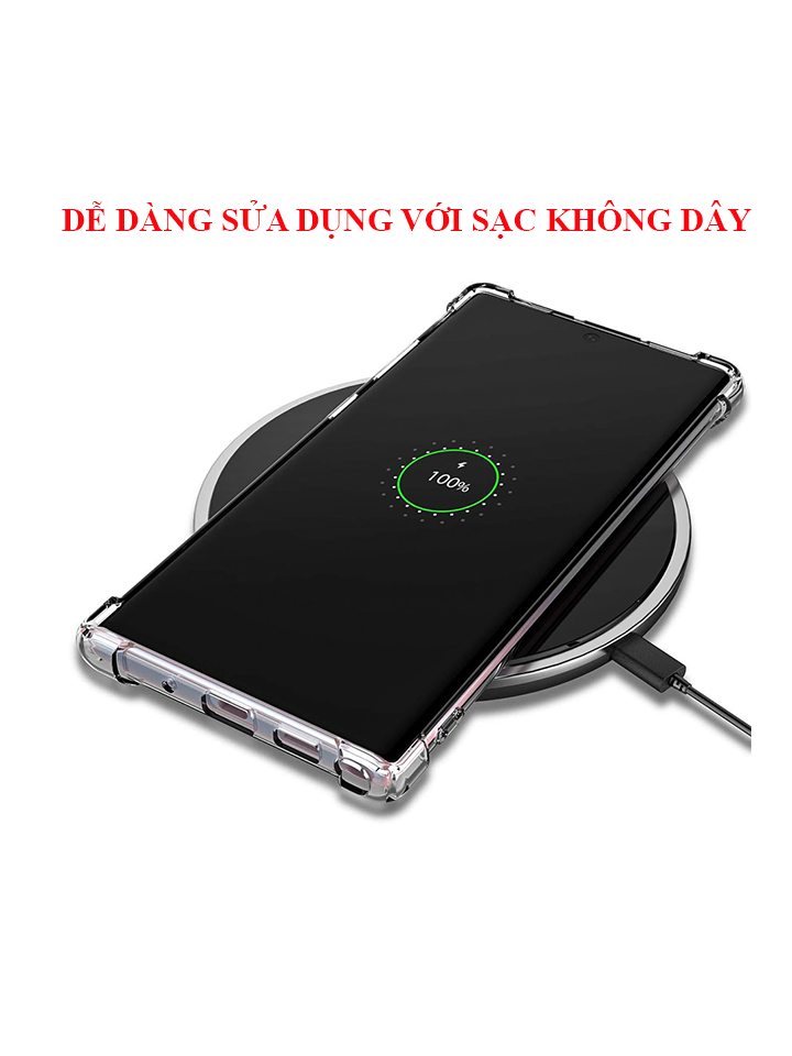 [05] Ốp lưng SAMSUNG trong suốt chống sốc 4 góc Note 8 Note 9 Note10 Note 10 Lite Note 10 plus Note 20 Note 20Ultra