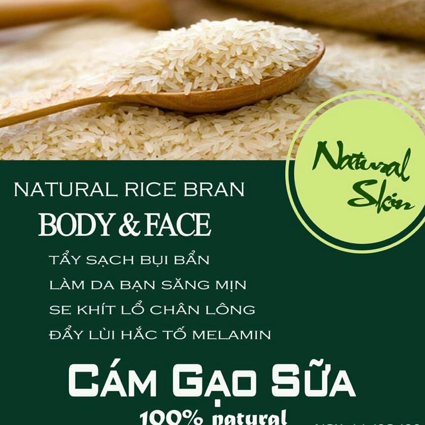 100 gram cám gạo sữa nguyên chất