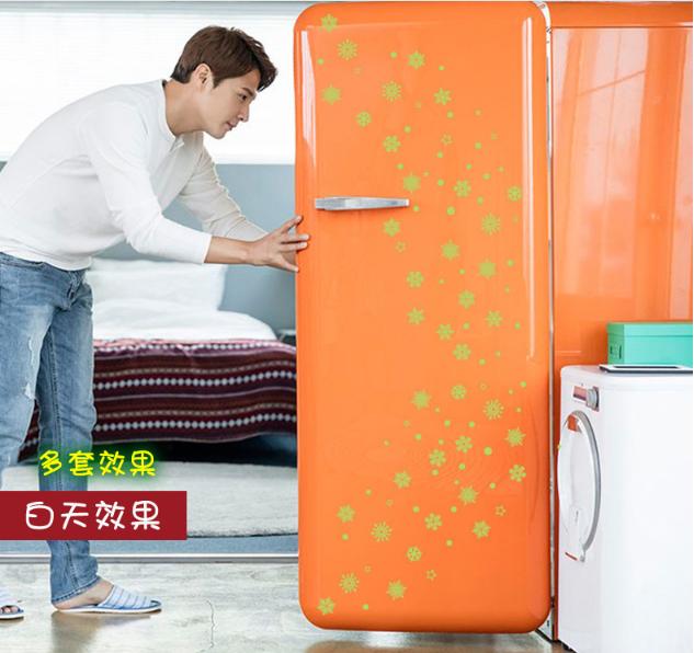 Decal trang trí Hoa Tuyết - Dạ Quang
