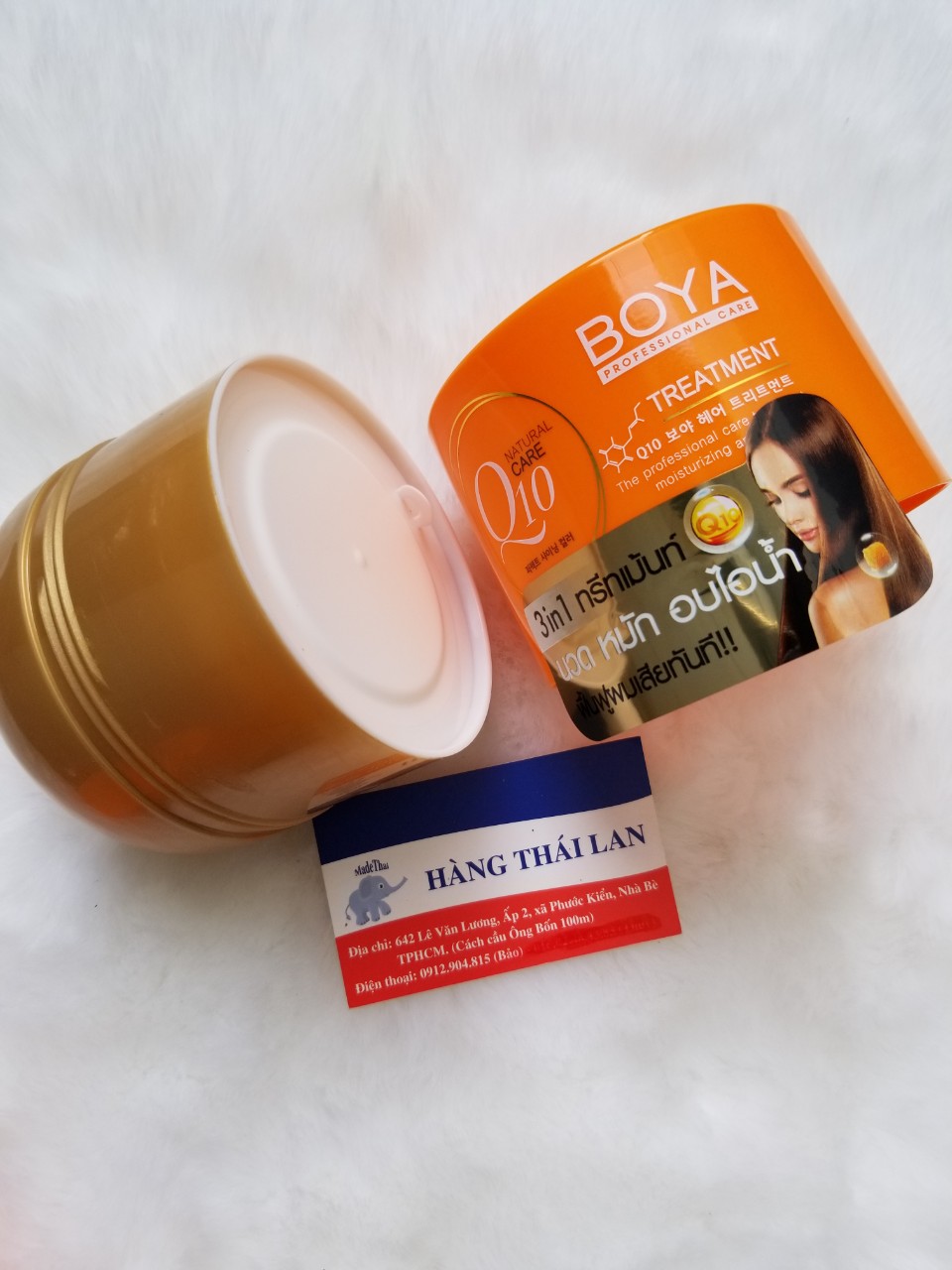 Kem ủ tóc Boya Q10 Thái Lan 500g