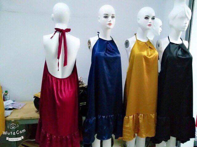 ĐẦM YẾM PHI LỤA CHẤT VẢI CỰC MÁT -NAUY