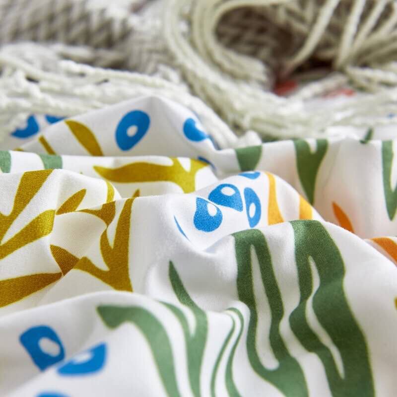 Trọn Bộ 4 Món Cotton Poly Nhập Mẫu VƯỜN HOA
