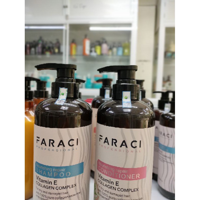 (Chính hãng công ty) Dầu Gội Xả Faraci Siêu Mềm Mượt 750ml