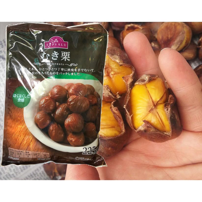 Hạt dẻ bóc vỏ Nhật Topvalu 7.23