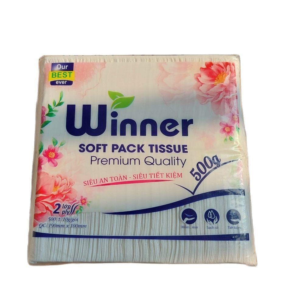 Khăn giấy rút cao cấp Winer (500g/gói, tissue)