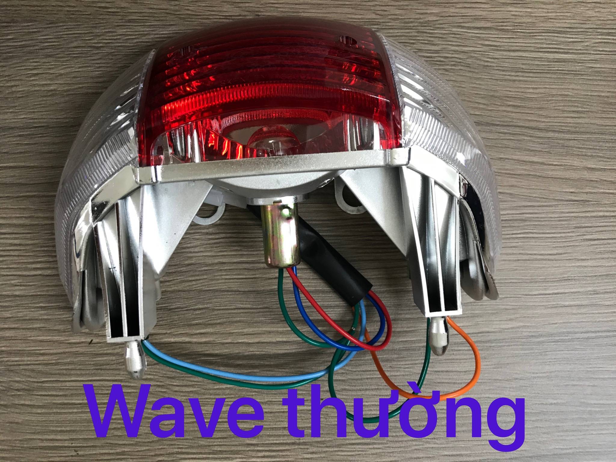 [HCM]Đèn hậu wave alpha + đuôi bóng ( loại thường )