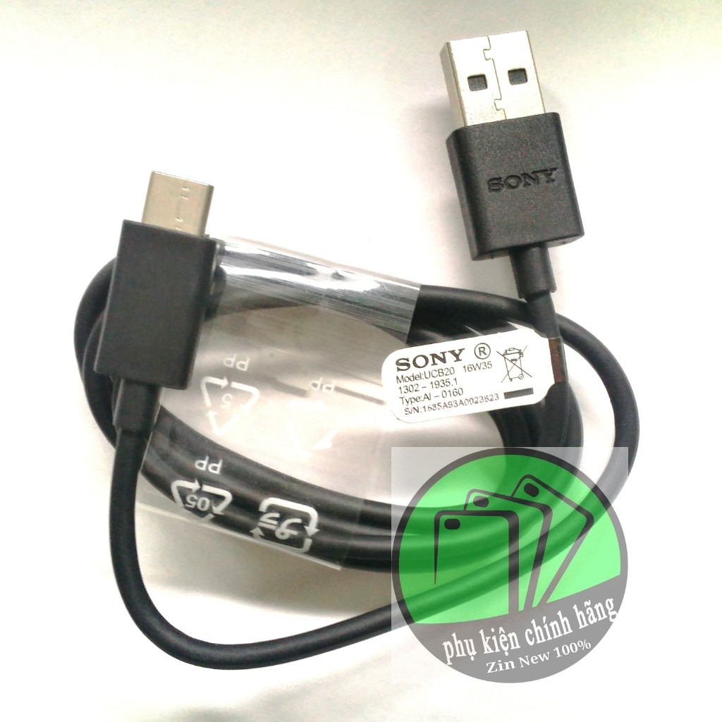 Cáp sạc nhanh SONY Type- C (UCB20) Quick Charge 3.0 - Nguyên Seal