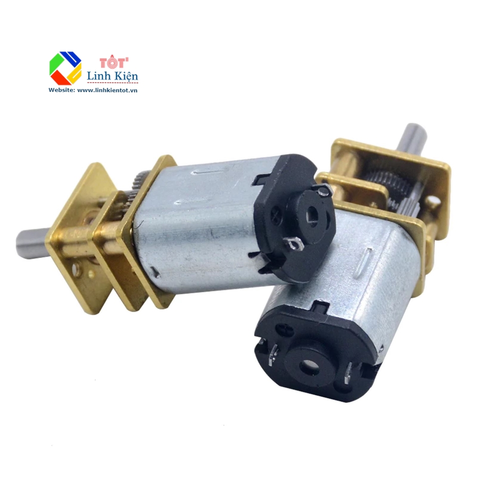 Động cơ DC giảm tốc GA12-20 nhiều cấp tốc độ 3-12v