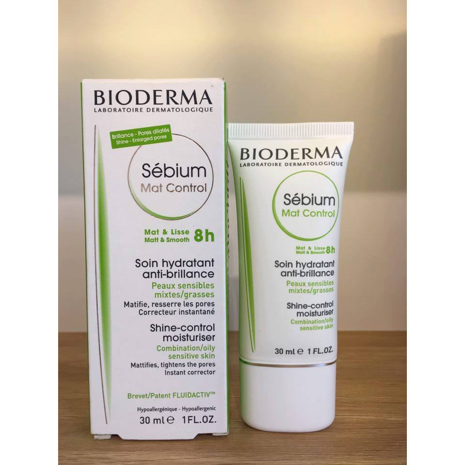 Kem Dưỡng Kiềm Dầu Bioderma Sébium Mat Control (30ml)
