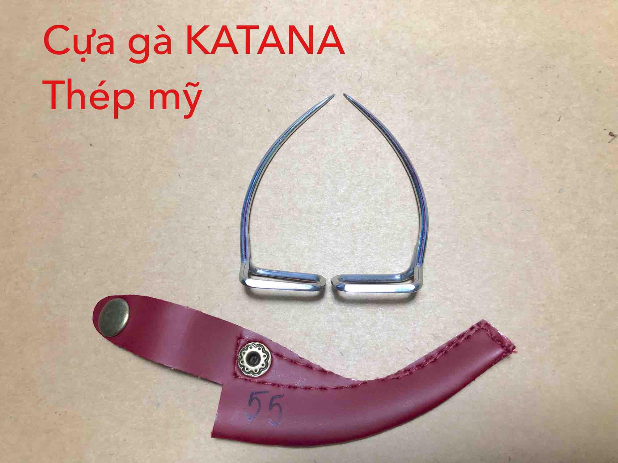 [HCM]Cựa gà tre 55 thép mỹ