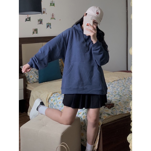 [HD2] KIM - Áo nỉ mũ trơn - Hoodie Basic 2021