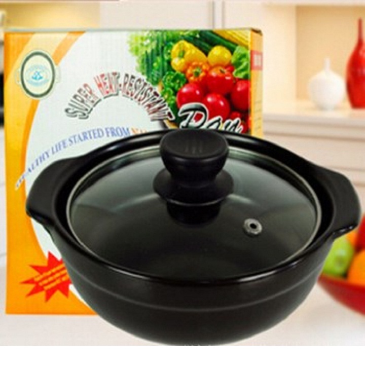 Nồi đất kho tộ 3 L siêu chịu nhiệt