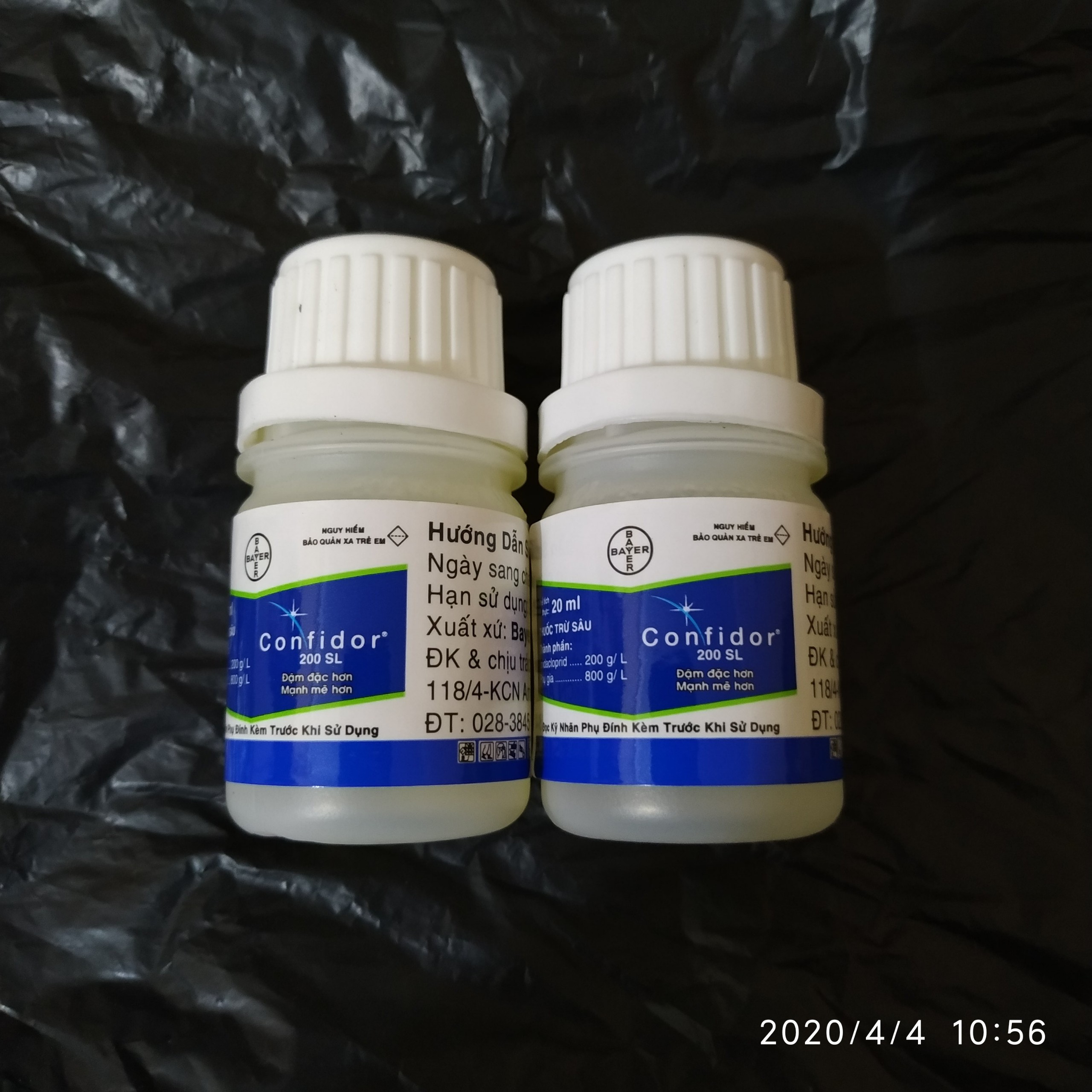 Trừ rầy rệp, bọ trĩ Confidor 200SL 20ml